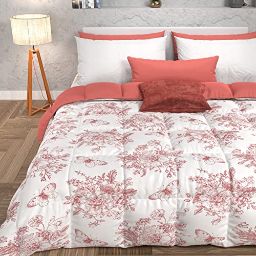 PETTI Artigiani Italiani - Steppdecke, Winterbettdecke, Winterdecke, Steppdecke für Doppelbett, einfarbig und Digitaldruck Botanic 03 03, 100% antiallergische Mikrofaser, hergestellt in Italien PETTI Artigiani Italiani - Steppdecke, Winterbettdecke, Winterdecke, Steppdecke für Doppelbett, einfarbig und Digitaldruck Botanic 03 03, 100% antiallergische Mikrofaser, hergestellt in Italien von PETTI Artigiani Italiani