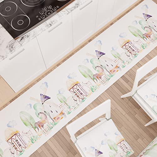 PETTI Artigiani Italiani - Teppich für Küche, Läufer für Küche, rutschfest und waschbar, 52 x 100 cm, Design Party 02, 100% Made in Italy PETTI Artigiani Italiani - Teppich für Küche, Läufer für Küche, rutschfest und waschbar, 52 x 100 cm, Design Party 02, 100% Made in Italy von PETTI Artigiani Italiani
