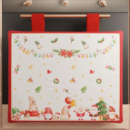 PETTI Artigiani italiani - Backofenabdeckung für Weihnachten, Backofenabdeckung, Backofenabdeckung 40 x 50 cm, Ofenabdeckung Gnomo, 100% Made in Itay von PETTI Artigiani Italiani