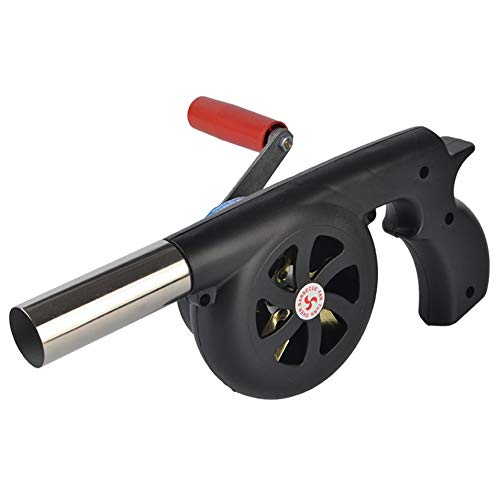 PETUNIA Manueller Verbrennungsgebläse für den Außenbereich, großer Haartrockner, Verbrennungsgebläse, manueller Ventilator, Grill, Picknick, Camping, Schwarz PETUNIA Manueller Verbrennungsgebläse für den Außenbereich, großer Haartrockner, Verbrennungsgebläse, manueller Ventilator, Grill, Picknick, Camping, Schwarz von PETUNIA