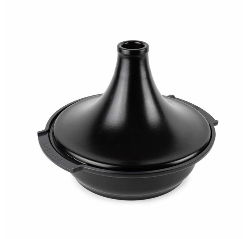PEUGEOT Auflaufform Tagine ATLAS 30cm Schwarz Dampfgarer Aluminium Keramikdeckel Induktion von PEUGEOT