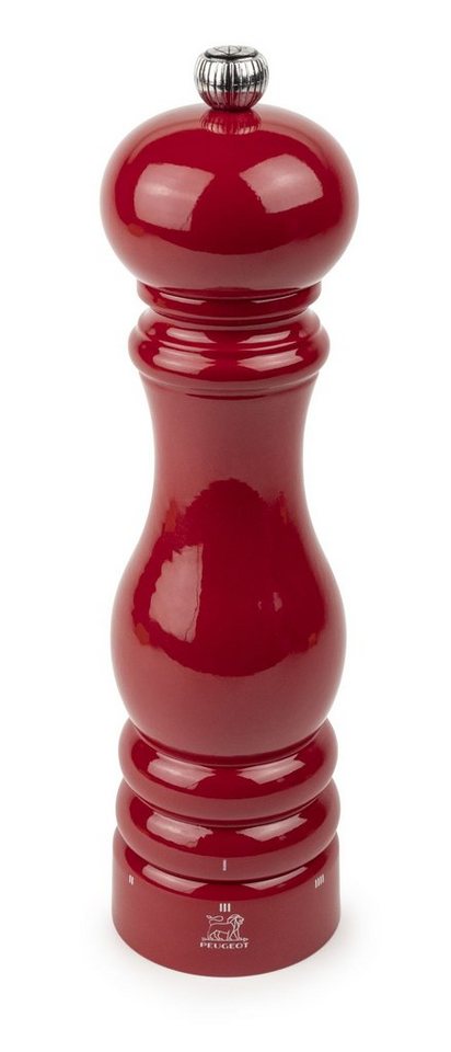 PEUGEOT Gewürzstreuer PEUGEOT Pfeffermühle PARIS DH 6x22 cm rot von PEUGEOT
