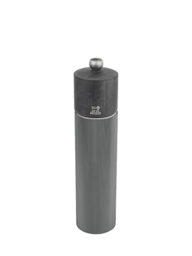 PEUGEOT - Line 22 cm Pfeffermühle - Klassische Einstellung - PEFC-zertifiziertes Aluminium und Holz - Französiches Know-How - Karbon von PEUGEOT