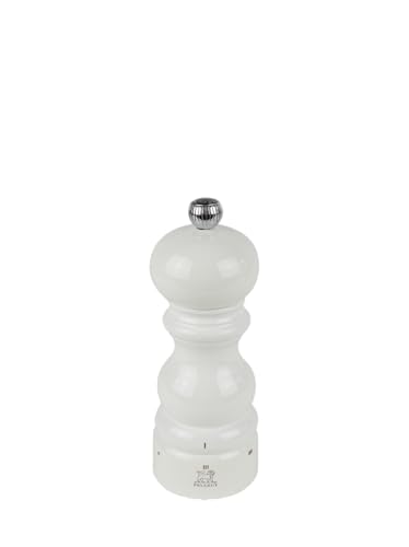 PEUGEOT - Paris u'Select 15 cm Salzmühle - 6 vordefinierte Mahlgrade - PEFC-zertifiziertes Holz - Französiches Know-How - Elfenbein lackiert von PEUGEOT