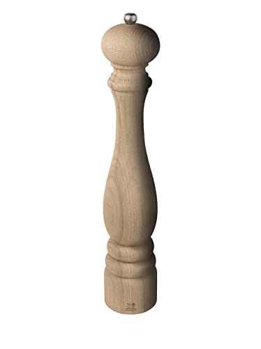 PEUGEOT - Pfeffermühle Paris Nature 40 cm - Klassische Mahlgradeinstellung - Aus recyceltem Holz mit PEFC-Siegel - Französiches Know-How - Naturfarben von PEUGEOT