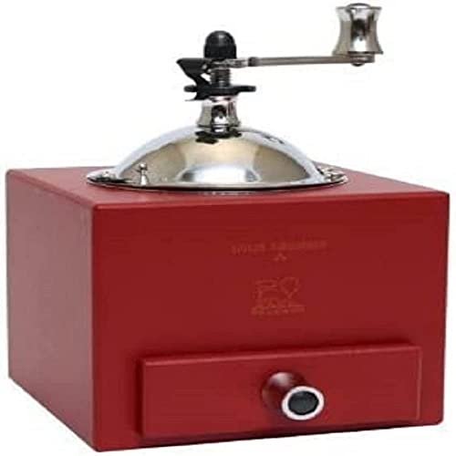 PEUGEOT - Pfeffermühle Roellinger 13 cm - Stahlmahlwerk - Traditionelle Kurbelmühle - Aus Holz mit PEFC-Siegel - Chilirot PEUGEOT - Pfeffermühle Roellinger 13 cm - Stahlmahlwerk - Traditionelle Kurbelmühle - Aus Holz mit PEFC-Siegel - Chilirot von PEUGEOT