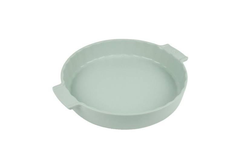 PEUGEOT Quicheform Keramik Quicheform APPOLIA 30cm Kuchenform Salbeigrün Spülmaschinenfes von PEUGEOT