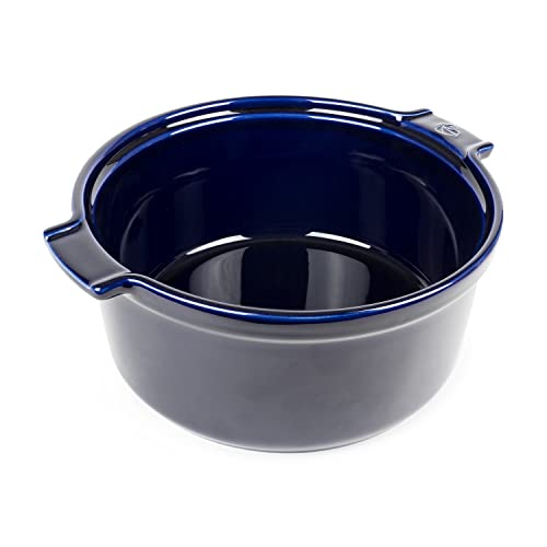 PEUGEOT - Runde Souffléeform aus Keramik - 24 cm x 22 cm x 9,7 cm - Fassungsvermögen: 2,4 L - 10 Jahre Garantie - Blau PEUGEOT - Runde Souffléeform aus Keramik - 24 cm x 22 cm x 9,7 cm - Fassungsvermögen: 2,4 L - 10 Jahre Garantie - Blau von PEUGEOT