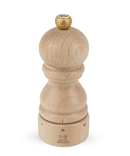 PEUGEOT - Salzmühle Paris u‘Select 12 cm - 6 voreingestellte Mahlgrade - Innovatives Zirlion-Mahlwerk für pulverfeines Salz - Aus PEFC-zertifiziertem Holz - Französisches Know-how - Naturfarben PEUGEOT - Salzmühle Paris u‘Select 12 cm - 6 voreingestellte Mahlgrade - Innovatives Zirlion-Mahlwerk für pulverfeines Salz - Aus PEFC-zertifiziertem Holz - Französisches Know-how - Naturfarben von PEUGEOT