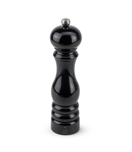 PEUGEOT - Salzmühle Paris u‘Select 22 cm - 6 voreingestellte Mahlgrade - Innovatives Zirlion-Mahlwerk für pulverfeines Salz - Aus PEFC-zertifiziertem Holz - Französisches Know-how - Schwarz lackiert PEUGEOT - Salzmühle Paris u‘Select 22 cm - 6 voreingestellte Mahlgrade - Innovatives Zirlion-Mahlwerk für pulverfeines Salz - Aus PEFC-zertifiziertem Holz - Französisches Know-how - Schwarz lackiert von PEUGEOT