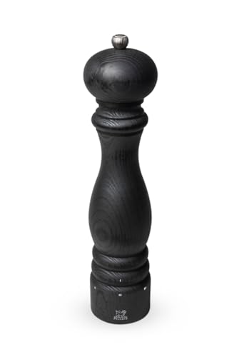 PEUGEOT - Salzmühle Paris u‘Select 30 cm - 6 voreingestellte Mahlgrade - Innovatives Zirlion-Mahlwerk für pulverfeines Salz - Aus PEFC-zertifiziertem Holz - Französisches Know-how - Graphitfarben von PEUGEOT