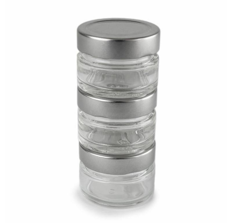 PEUGEOT Vorratsglas MAESTRO 3er Set Nachfüllbehälter für Pfeffer von PEUGEOT