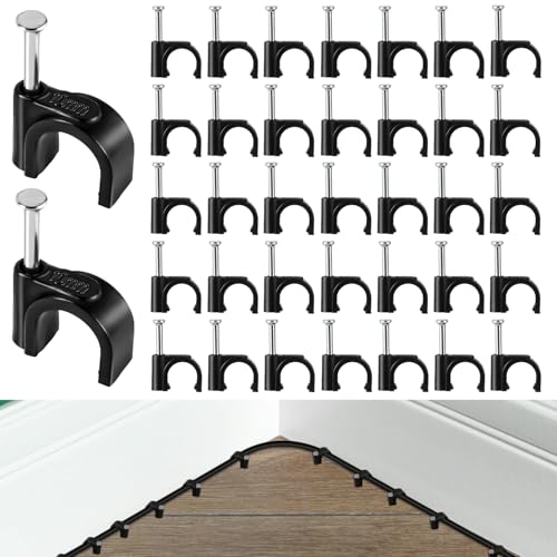100stk Schlauch Befestigungsclips, 10mm Schwarze Kabelnetzwerkklemme PE Stahlschlauchclips Montageclips Drahtclip Sortiment für Verschiedene Kabelmanagements 100stk Schlauch Befestigungsclips, 10mm Schwarze Kabelnetzwerkklemme PE Stahlschlauchclips Montageclips Drahtclip Sortiment für Verschiedene Kabelmanagements von PEUTIER