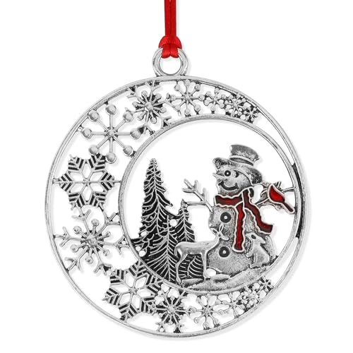 2024 Weihnachtsschmuck, Zinn Christbaumschmuck mit Rotem Seil Wunderschön Hängende Basteldekoration für Weihnachtsfeiertage Heimparty-Dekor 2024 Weihnachtsschmuck, Zinn Christbaumschmuck mit Rotem Seil Wunderschön Hängende Basteldekoration für Weihnachtsfeiertage Heimparty-Dekor von PEUTIER