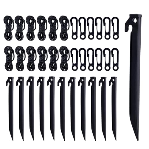 36 Stück Aufblasbare Kunststoffpfähle Set, Aufblasbare Kunststoffpfähle Zeltpfähle Ersatzköpfe Gartenpfähle für Weihnachten Halloween Aufblasbare Dekorationen Zubehör 36 Stück Aufblasbare Kunststoffpfähle Set, Aufblasbare Kunststoffpfähle Zeltpfähle Ersatzköpfe Gartenpfähle für Weihnachten Halloween Aufblasbare Dekorationen Zubehör von PEUTIER