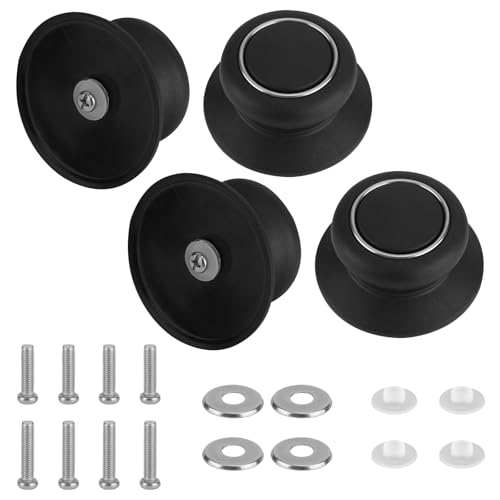 4stk Universal-Ersatzknopf für Topfdeckel, Hitzebeständig Kochtopfdeckelknöpfe Pfannendeckelknöpfe Deckelknöpfe für Küchenkochgeschirr für Kasserolle Glas Kochtopf Topfdeckel 4stk Universal-Ersatzknopf für Topfdeckel, Hitzebeständig Kochtopfdeckelknöpfe Pfannendeckelknöpfe Deckelknöpfe für Küchenkochgeschirr für Kasserolle Glas Kochtopf Topfdeckel von PEUTIER