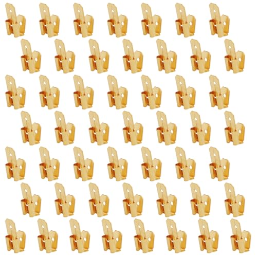 50 Stück Elektrischer Adapter mit Doppeltem Stecker und Buchse, Piggyback-Flachstecker auf Einzelne Buchse aus Messing 3-Wege-Adapter Flachstecker Verteiler Elektrischer Adapter 50 Stück Elektrischer Adapter mit Doppeltem Stecker und Buchse, Piggyback-Flachstecker auf Einzelne Buchse aus Messing 3-Wege-Adapter Flachstecker Verteiler Elektrischer Adapter von PEUTIER