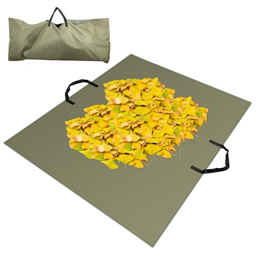 Laubsack, 2-in-1 Laubsammelsack mit Griff Wiederverwendbarer Rasenlaubbehälter aus Oxford-Stoff Faltbare Tragbare Gartenabfallsäcke Gartenabfallbehälter Gartensack für Laubabfälle Laubsack, 2-in-1 Laubsammelsack mit Griff Wiederverwendbarer Rasenlaubbehälter aus Oxford-Stoff Faltbare Tragbare Gartenabfallsäcke Gartenabfallbehälter Gartensack für Laubabfälle von PEUTIER