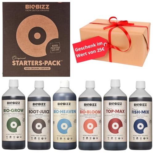 Starter Pack Biobizz Dünger Set Pflanzendünger Starterset GrowSet Indoor Wachstum und Blüte | 100 % organisch | Für 10–30 Pflanzen | Für Anfänger geeignet | Einfache Anwendung Starter Pack Biobizz Dünger Set Pflanzendünger Starterset GrowSet Indoor Wachstum und Blüte | 100 % organisch | Für 10–30 Pflanzen | Für Anfänger geeignet | Einfache Anwendung von PEV GROW
