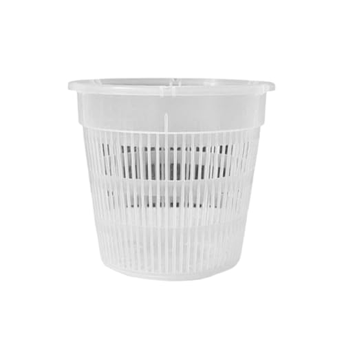 PEVAVFZMMY 11/14/16/19cm Mesh Topf Wurzel Kontrolle Transparent Blumentopf Atmungsaktiv Wachstum Container Garten Kunststoff Blumentopf(A) von PEVAVFZMMY
