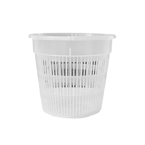 PEVAVFZMMY 11/14/16/19cm Mesh Topf Wurzel Kontrolle Transparent Blumentopf Atmungsaktiv Wachstum Container Garten Kunststoff Blumentopf(C) von PEVAVFZMMY