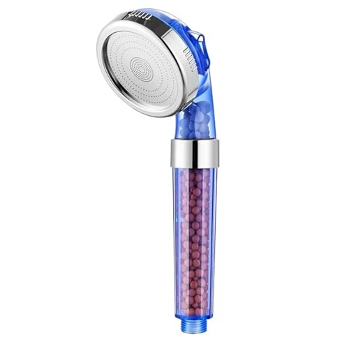 PEVAVFZMMY 3 Funktionen Hochdruck-SPA-Duschkopf Wassersparender Handbrause-Regenbadezimmer-Zubehör Anionenfilterdusche Duschkopf(Shower Head C) von PEVAVFZMMY