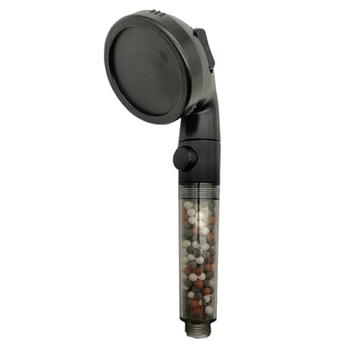 PEVAVFZMMY 3 Funktionen Hochdruck-SPA-Duschkopf Wassersparender Handbrause-Regenbadezimmer-Zubehör Anionenfilterdusche Duschkopf(Shower Head E) von PEVAVFZMMY