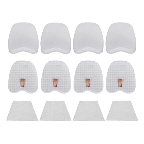 PEVAVFZMMY 4x Foam Filzfilter Set Fit Fit for Shark Rakete Null -M HV345 ZS350 ZS351 ZS352 Staubsaugerteile von PEVAVFZMMY
