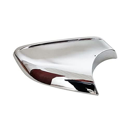 PEVAVFZMMY Auto Links rechts Spiegel unten untere Halterabdeckung passend for Tesla Model S 2014 2015 2016 2017 2018 2019 2020 2021 2148.3005 2148.3006 Rückspiegel(Chrome Silver Right) von PEVAVFZMMY