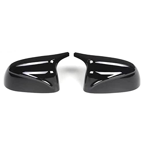 PEVAVFZMMY Auto Seitentür Rückspiegel Abdeckkappe passend for BMW passend for BMW G01 G02 G05 X5 G06 X6 G07 X7 M Style Parts Styling Rückspiegel(schwarz) von PEVAVFZMMY