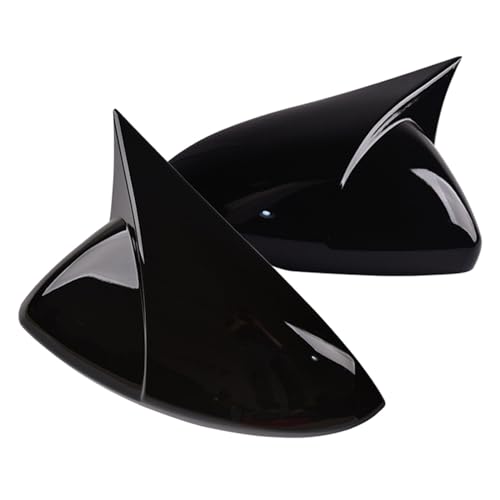 PEVAVFZMMY Fit for Buick Fit for Regal 2017-2021 Auto Seitenhorn Rückspiegel Abdeckung Trim Cap Shell Decor Aufkleber Zubehör,Schwarz Rückspiegel PEVAVFZMMY Fit for Buick Fit for Regal 2017-2021 Auto Seitenhorn Rückspiegel Abdeckung Trim Cap Shell Decor Aufkleber Zubehör,Schwarz Rückspiegel von PEVAVFZMMY