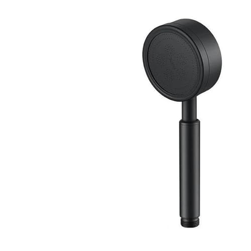 PEVAVFZMMY Handbrause aus gebürstetem Edelstahl 304 for Badezimmer, unter Druck stehender Regenduschkopf, wassersparender Spa-Duschkopf for Filter Duschkopf(schwarz) von PEVAVFZMMY