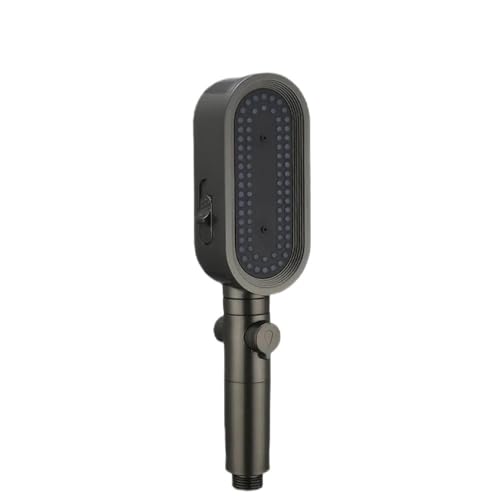 PEVAVFZMMY Handbrause for 3 Modi, Filter, Duschkopf for Hartwasserfilter, leistungsstarker Hochdruckduschkopf for Ein-/Ausschalter Duschkopf(Gray Shower head) von PEVAVFZMMY