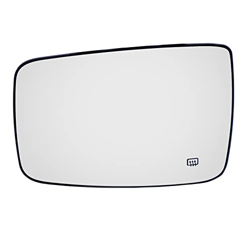 PEVAVFZMMY Linke oder rechte Seite LH RH Beheiztes Autotür-Außenspiegelglas Auto-Rückansicht Rückansicht for Sockel Passend for Dodge Passend for RAM 1500 2500 2009-2019 Rückspiegel(Left) von PEVAVFZMMY
