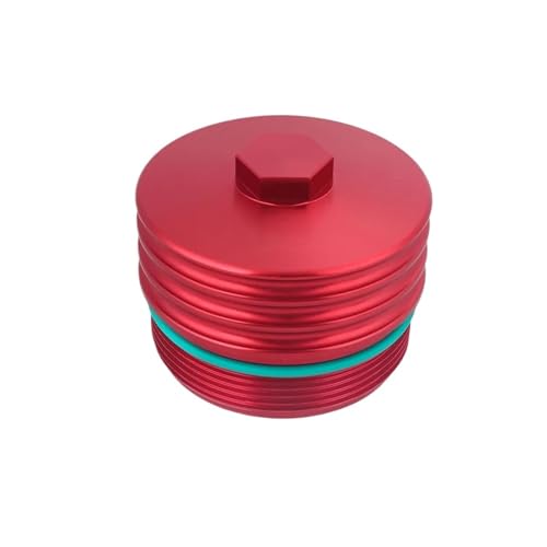 PEVAVFZMMY Ölfilterabdeckung Filtergehäuse Aus Aluminiumlegierung For BMW N20 N26 N51 N52 N53 N54 N55 Motor Spezialfahrzeug-Modifikationsteil Ölfiltergehäuse(Red) von PEVAVFZMMY