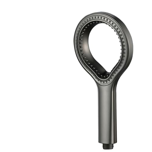 PEVAVFZMMY Ring Design Hochdruck-Duschkopf Neuer Badezimmer-Booster-Duschkopf Handbrause Regenduschkopf Badezimmer-Zubehör Duschkopf(Gr�) von PEVAVFZMMY