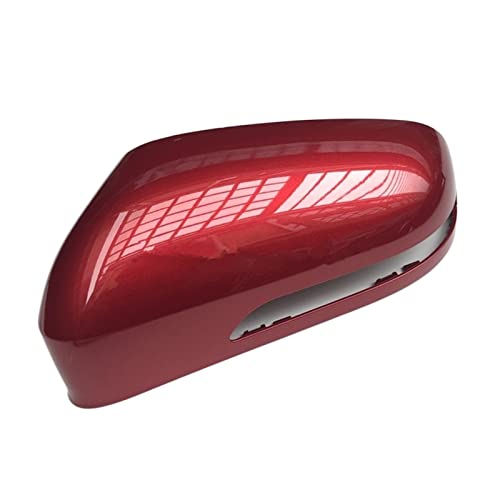 PEVAVFZMMY Rückspiegel-Abdeckkappe, Seitenspiegelgehäuse, passend for Chery, passend for Tiggo 8, passend for Tiggo 5X, passend for Tiggo 7 Rückspiegel(Red Left) von PEVAVFZMMY