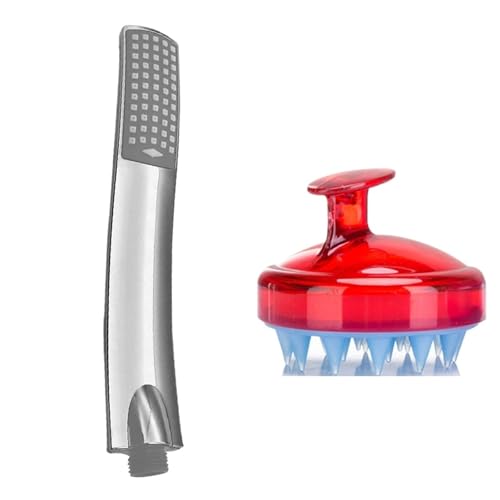 PEVAVFZMMY Sprinklerkopf Hochdruck S-Form Rechteck Niederschlag ABS Quadrat Handbrause Wassersparende Duschköpfe Sprühzubehör Duschkopf(Shower Massage comb) von PEVAVFZMMY