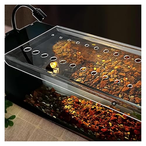 PEYNIR Aquarium Deckel Aquarium-Abdeckung Transparente Acrylplatte Veranda für den Außenbereich Zuhause Terrarium-Abdeckung Anti-Fisch-Sprungdeckel(L24xW18in/61.0x45.7cm) von PEYNIR