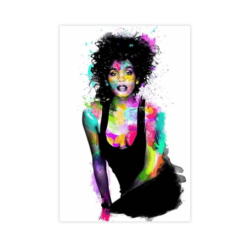 Berühmte weibliche Sängerin Schauspielerin Berühmtheit Whitney Houston (39) Leinwand-Poster, Wandkunst, Dekor, Bild, Gemälde für Wohnzimmer, Schlafzimmer, Dekoration, ungerahmt, 40 x 60 cm von PEtbon
