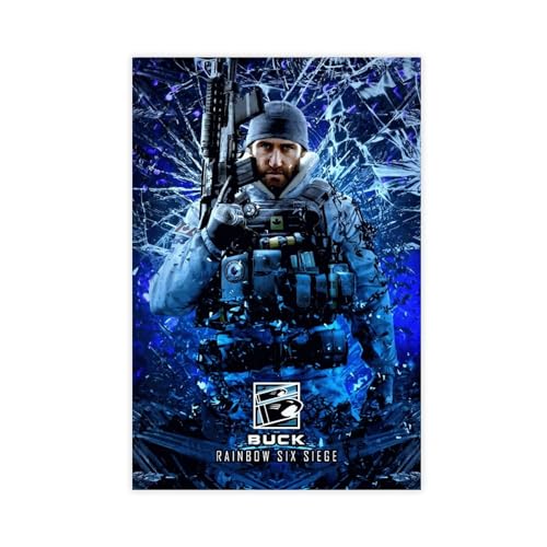 Game Rainbow Six Siege Operator Fuze Poster (20) Leinwand Poster Wandkunst Dekor Druck Bild Gemälde für Wohnzimmer Schlafzimmer Dekoration ungerahmt 40 x 60 cm von PEtbon