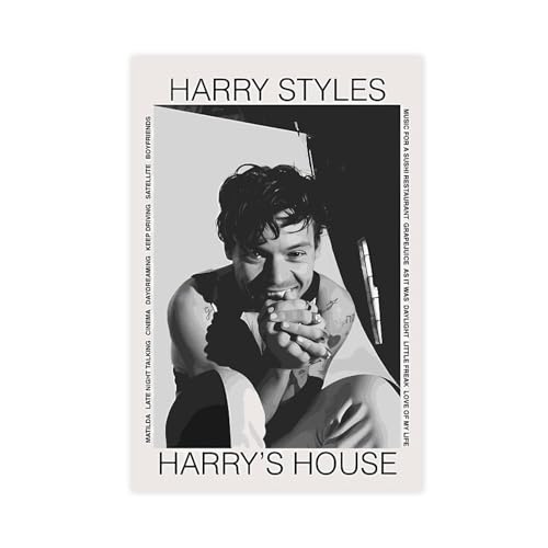 Harry Styles Poster (42) Leinwand Poster Wandkunst Dekor Druck Bild Gemälde für Wohnzimmer Schlafzimmer Dekoration ungerahmt 40 x 60 cm von PEtbon