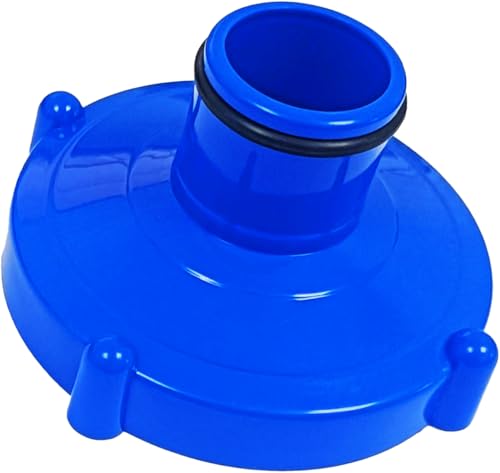 PF DOGGY Poolschlauch Adapter für Pool-Vakuumreiniger Schraubverbindung 80 mm zu Schlauch 32 mm Blau, Pool Adapter, Bestway Schlauchadapter, Skimmer Adapter, Intex Adapter, Intex Pool Ersatzteile von PF DOGGY PRENDRE SOIN DE LUI