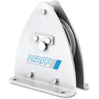 Pfaff Drahtseilrollenbock DSRB, kugelgelagert, Seilzuglast 800 1.100 kg, Seil-Ø 7 mm Pfaff Drahtseilrollenbock DSRB, kugelgelagert, Seilzuglast 800 1.100 kg, Seil-Ø 7 mm von PFAFF
