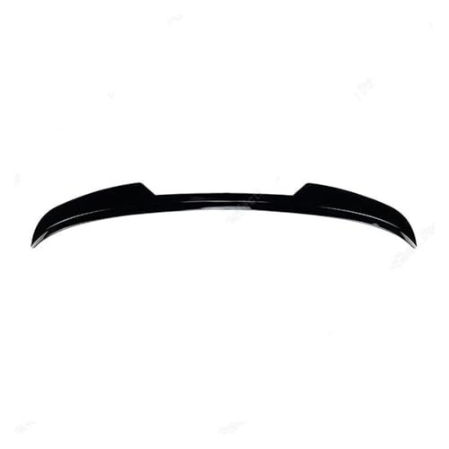 Auto Heckflügel Für Fiesta Für ST-Line MK6 MK6.5 2008-2017 Für Fließheck ABS Carbon Look Spoiler Flügel Hinten Dach Lip Spoiler Kappe Kofferraumspoiler(Gloss Black) von PFBGEXV