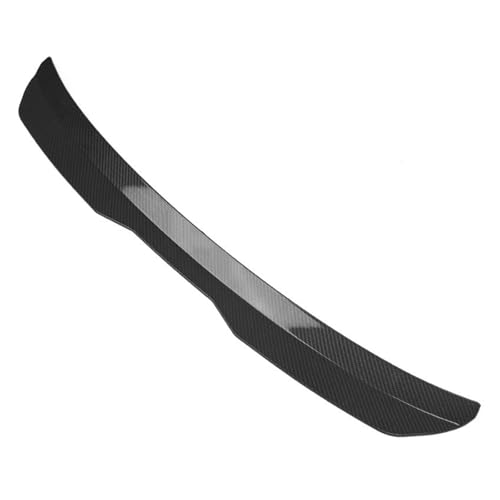 Auto Heckflügel Für Kia Für Picanto Heckspoiler Dachlippe Fenster Glanz Schwarz Zubehör ABS-Kunststoff Auto Heckkofferraumflügel Kofferraumspoiler(Carbon Look) von PFBGEXV