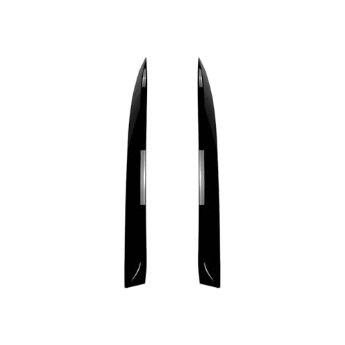 Auto Heckflügel Für X6 E71 2008-2014 2 Stücke Glanz Schwarz Hinten Fenster Seite Spoiler Flügel Canard Splitter Kofferraumspoiler(Zwart) von PFBGEXV