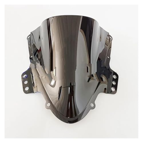 Autocycle Spoiler Für GSXR1000 Für GSXR 1000 K5 K6 2005 2006 Motorrad Double Bubble Windschutzscheibe Windschutzscheibe Schild Bildschirm Windschutzscheibe(Zwart) von PFBGEXV