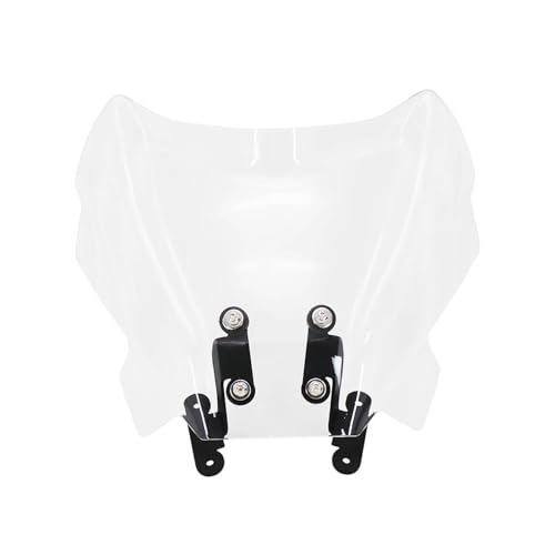 Autocycle Spoiler Für MT-07 Motorräder Zubehör Windschutzscheibe Für MT07 2021 2022 Windschutzscheibe Wind Schild Deflectore Windschutzscheibe(Transparent) von PFBGEXV