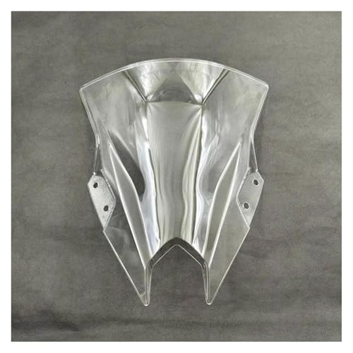 Autocycle Spoiler Für NINJA 500 Für NINJA500 SE 2024 Motorrad Frontscheibe Schild Protector Winddicht Deflektor Wind Abfangjäger Windschutzscheibe(Clear) von PFBGEXV